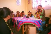 TALLER DE INFORMACIÓN SOBRE ELECCIONES GENERALES Y CAPACITACIÓN A AUTORIDADES COMUNITARIAS