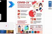 Prevención del Covid-19, capacitación en el TED La Paz y el SERECÍ La Paz