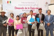 Cuatro estudiantes de Caranavi representarán a La Paz en la semifinal de las Olimpiadas 2022